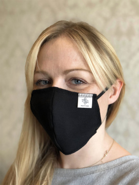 Logo trade promotional merchandise image of: ZEFIR cotton face mask 1400165