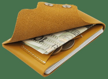 Logo trade promotional items image of: Wallet 384131