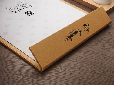 Logo trade corporate gift photo of: Menu cover 1241280