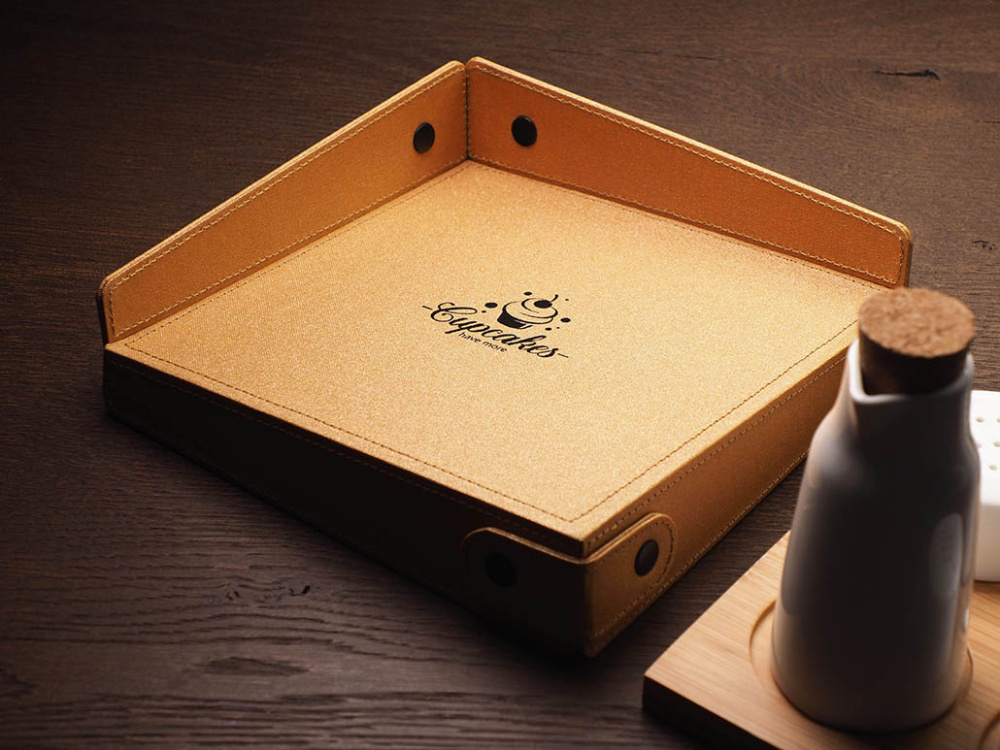 Logo trade promotional item photo of: Napkin box 1662280