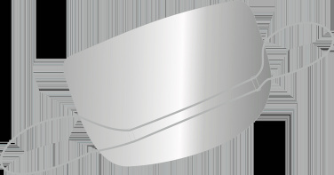 Logo trade promotional giveaways picture of: ATENA clear face shield-mask for mouth and nose 1461162