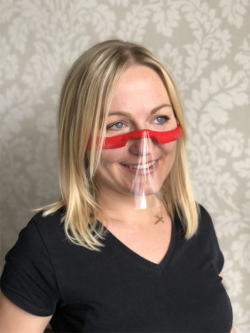 Logotrade advertising product image of: KALIPSO clear face shield-mask for mouth and nose 1447162