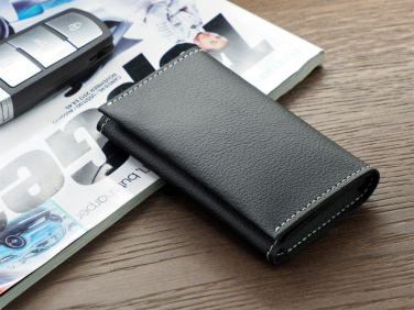 Logo trade promotional products image of: Business card holder 1166157