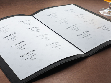 Logo trade business gift photo of: Menu cover Ambiente 1178265