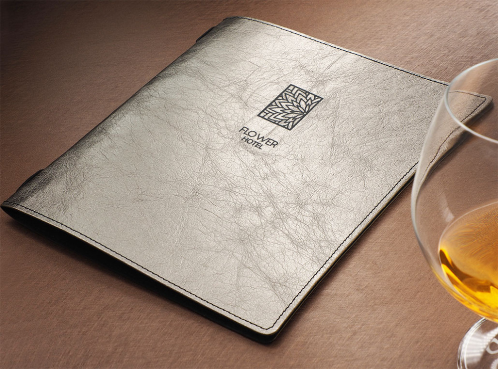 Logo trade promotional merchandise image of: Menu cover Ambiente 1180265