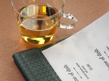 Logo trade promotional merchandise image of: Menu cover 1241239