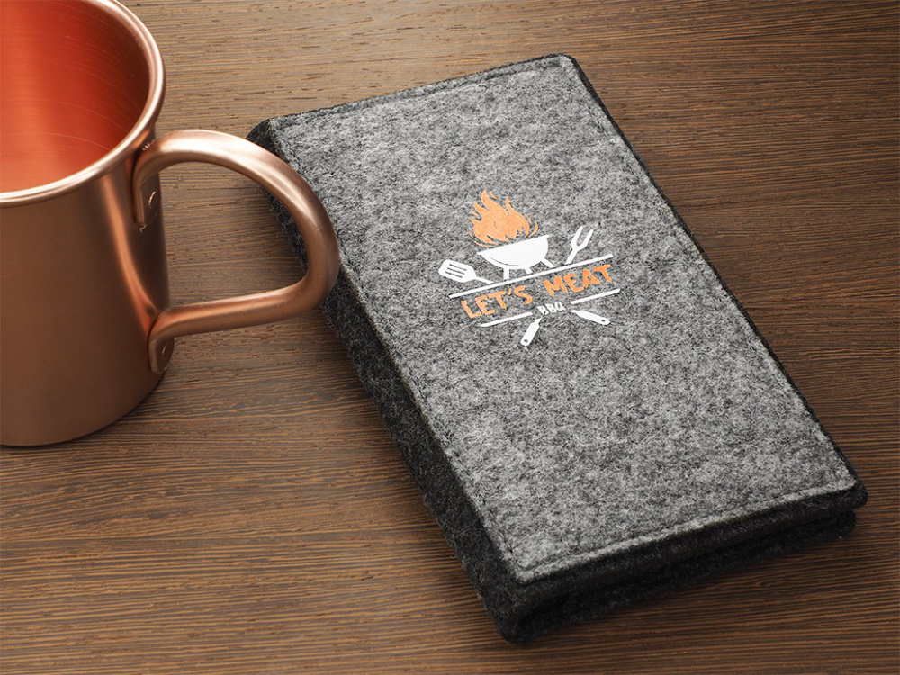 Logo trade promotional merchandise image of: Bill holder 1644246