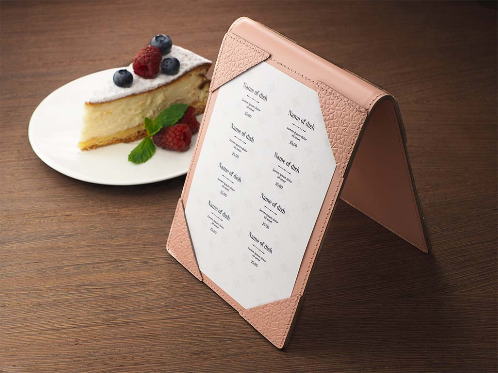 Logo trade promotional merchandise image of: Promo menu 1604281