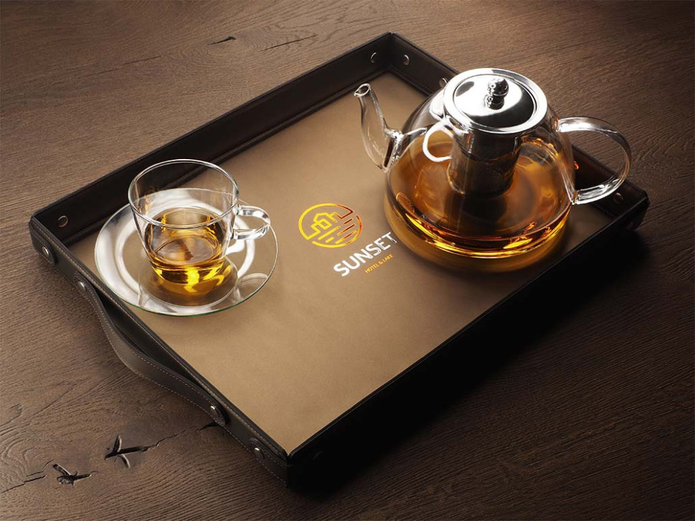 Logo trade promotional giveaways image of: Tray 1664094