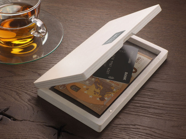 Logotrade advertising product picture of: Wooden bill box 1816121