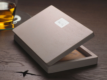 Logo trade promotional gifts picture of: Wooden bill box 1816121