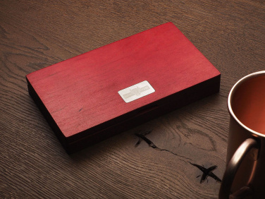 Logo trade corporate gift photo of: Wooden bill box 1816121