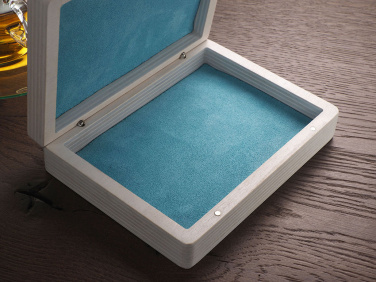 Logo trade promotional giveaways picture of: Wooden box 1819121