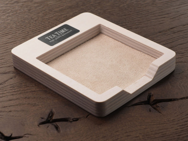Logo trade promotional product photo of: Wooden memo card box 1832121
