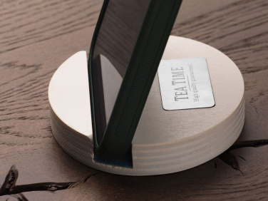 Logo trade promotional items picture of: Wooden telephone stand 1833121