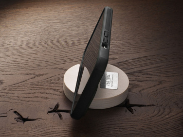 Logo trade promotional giveaway photo of: Wooden telephone stand 1833121