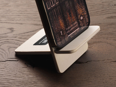 Logo trade corporate gifts picture of: Wooden telephone stand 1834121