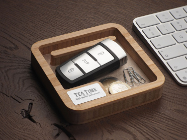 Logo trade business gift photo of: Wooden desk organiser 1846292