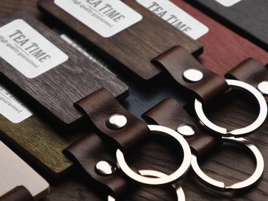 Logotrade promotional merchandise image of: Wooden keyring 1853121