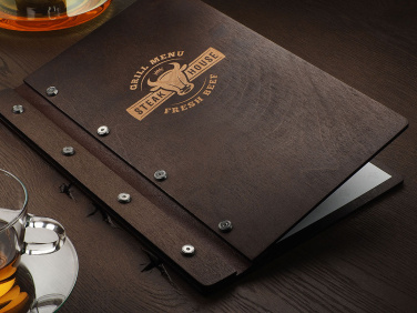 Logo trade promotional items image of: Menu cover 1860121