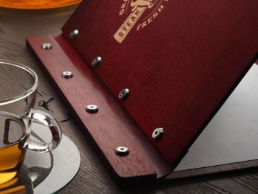Logo trade promotional merchandise photo of: Menu cover 1860121