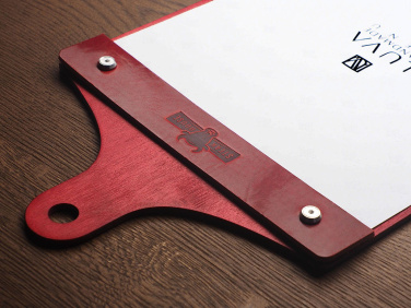 Logo trade promotional gifts image of: Menu cover 1861121