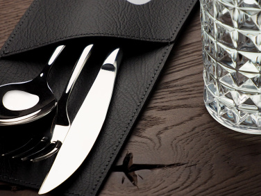 Logo trade business gift photo of: Cutlery case 1044318