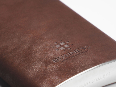 Logo trade promotional products image of: Hip flask 425325