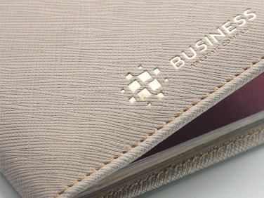 Logotrade corporate gift image of: RFID passport case 1301113