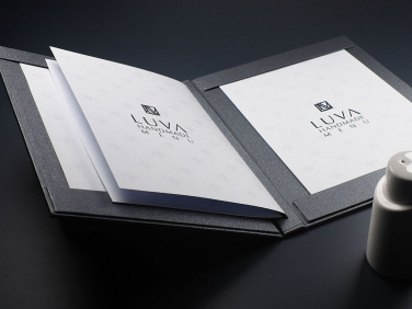 Logo trade promotional items image of: Menu cover 1952280