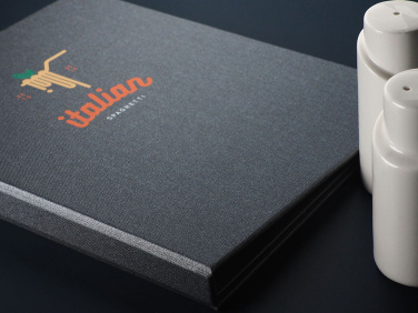 Logo trade advertising products image of: Menu cover 1952280