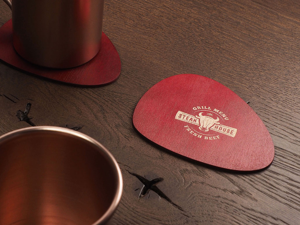 Logo trade promotional products picture of: Coaster 1607121