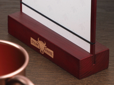 Logo trade advertising products picture of: Promo menu 1867121