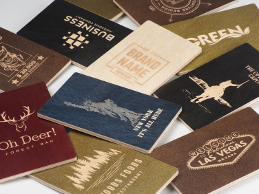 Logo trade corporate gifts picture of: Wooden magnet 2034121