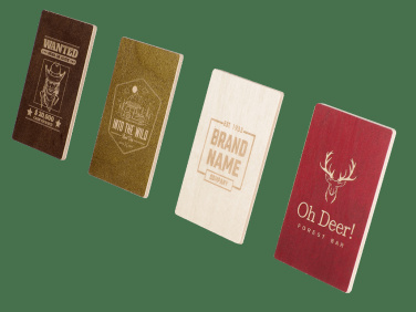 Logo trade corporate gift photo of: Wooden magnet 2034121