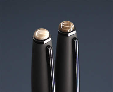 Logotrade promotional giveaways photo of: Striped Flint Pen set 1284036