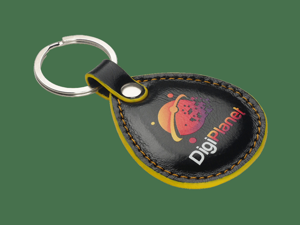 Logo trade business gifts image of: Keyring 178011
