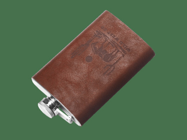 Logo trade promotional products image of: Hip flask 426325