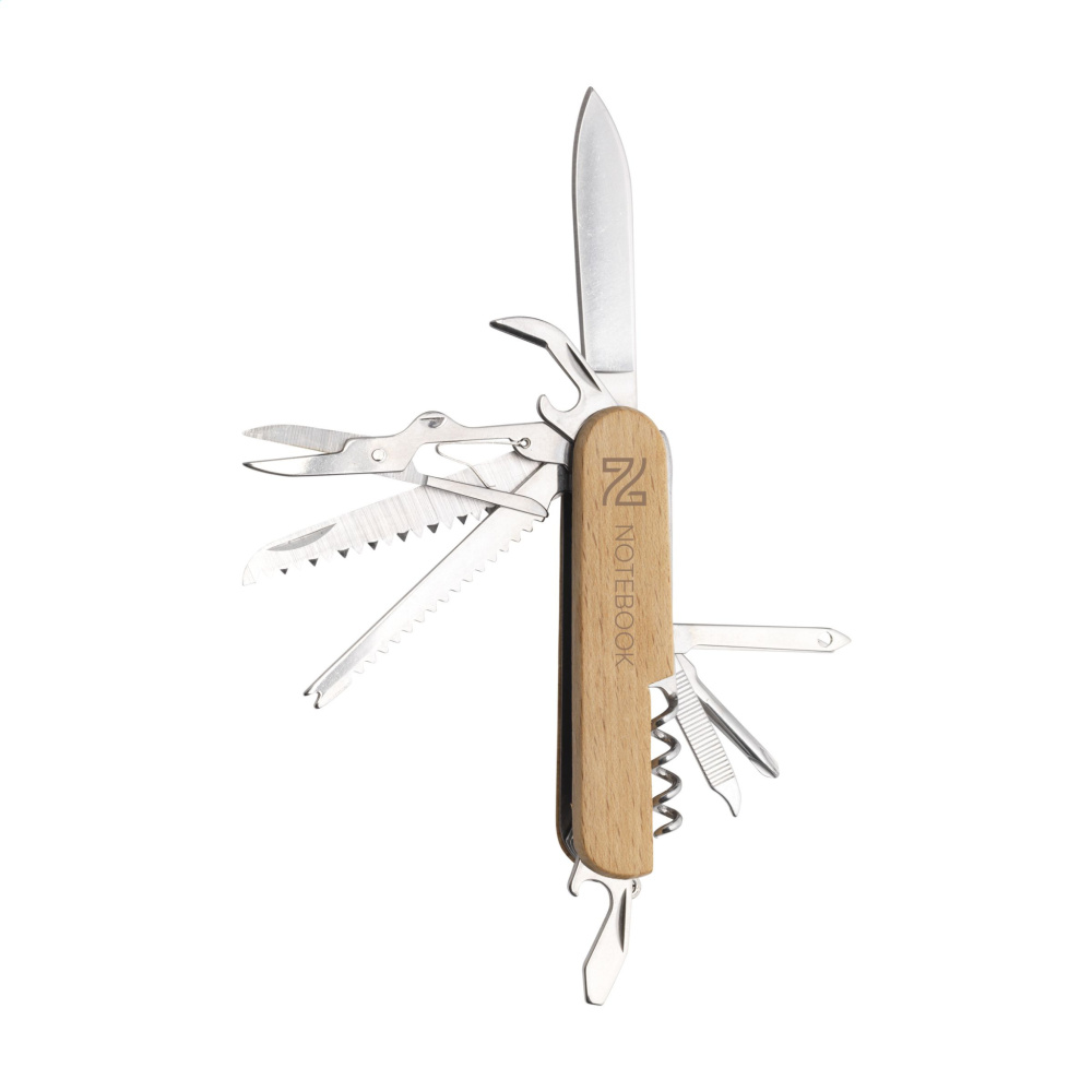 Logotrade promotional gift picture of: Beechwood Pocket knife