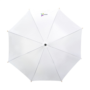 Logo trade promotional gift photo of: FirstClass RCS RPET umbrella 23 inch