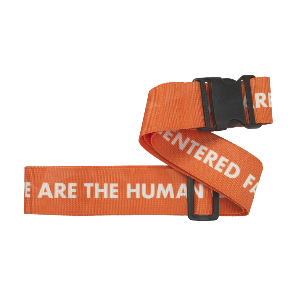 Logo trade promotional giveaways image of: Custom Luggage Belt