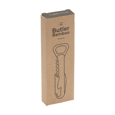 Logotrade promotional product picture of: Butler Bamboo waiter’s friend