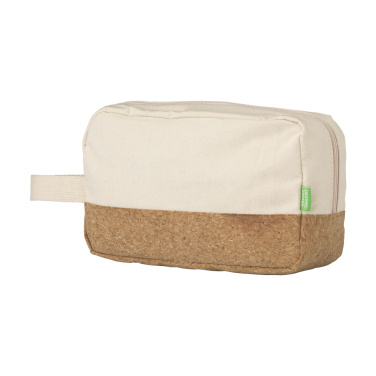Logo trade advertising products image of: CosCork Eco toiletry bag