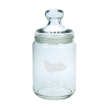 Logotrade promotional giveaway picture of: Dolci Candy jar 1 L