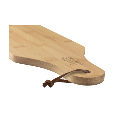 Logo trade promotional giveaways image of: Tapas Bamboo Board cutting board