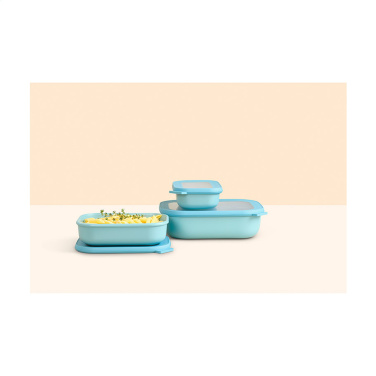 Logo trade promotional items image of: Mepal Cirqula multi use rectangular bowl 1 L lunchbox