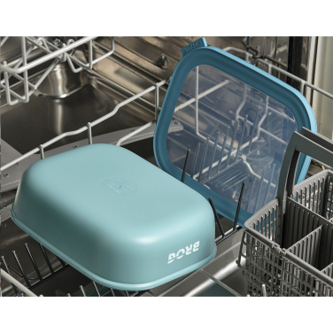 Logo trade promotional giveaways image of: Mepal Cirqula multi use rectangular bowl 2 L lunchbox