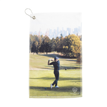 Logo trade promotional product photo of: GolfTowel 400 g/m² 30x50