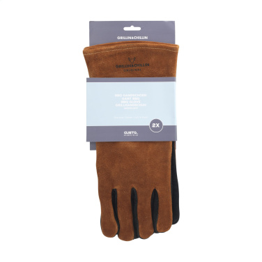 Logo trade promotional giveaway photo of: Gusta Grill BBQ Gloves