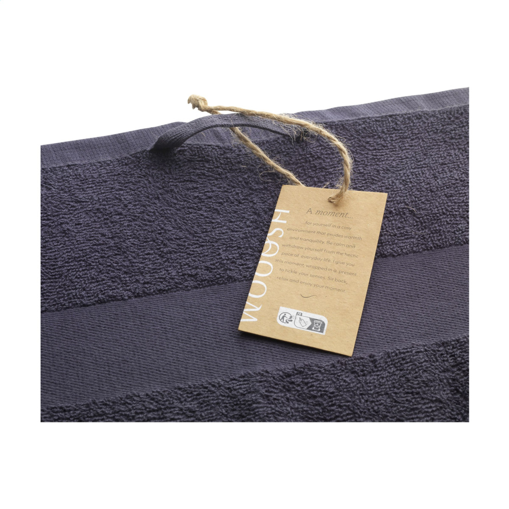 Logotrade promotional gift image of: Wooosh Bath Towel GRS Recycle Cotton Mix 140 x 70 cm